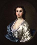unknow artist Portrait of Susannah Maria Cibber France oil painting artist
